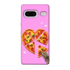 TPU чохол Demsky Pizza Love для Google Pixel 7