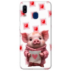 TPU чехол Demsky Animals love 6 для Samsung Galaxy A20 / A30