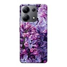 TPU чохол Demsky Violet blossoms для Xiaomi Redmi Note 13 4G