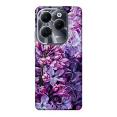 TPU чохол Demsky Violet blossoms для Infinix Hot 40