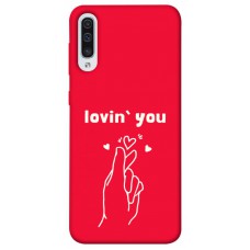 TPU чехол Demsky Loving you для Samsung Galaxy A50 (A505F) / A50s / A30s