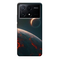 TPU чехол Demsky Lava planet для Xiaomi Poco X6