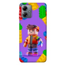 TPU чохол Demsky Colorful constructor для Motorola Moto G14