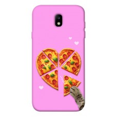 TPU чехол Demsky Pizza Love для Samsung J730 Galaxy J7 (2017)