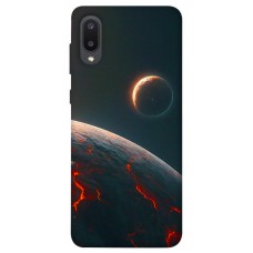 TPU чехол Demsky Lava planet для Samsung Galaxy A02