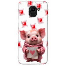 TPU чохол Demsky Animals love 6 для Samsung J600F Galaxy J6 (2018)