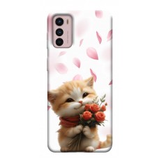 TPU чехол Demsky Animals love 2 для Motorola Moto G42