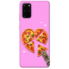 TPU чехол Demsky Pizza Love для Samsung Galaxy S20+