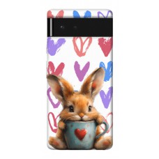 TPU чохол Demsky Animals love 1 для Google Pixel 6