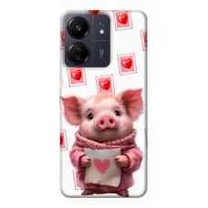 TPU чехол Demsky Animals love 6 для Xiaomi Redmi 13C