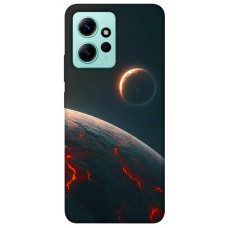 TPU чехол Demsky Lava planet для Xiaomi Redmi Note 12 4G