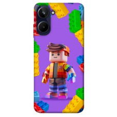 TPU чехол Demsky Colorful constructor для Realme 10 4G