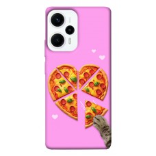 TPU чехол Demsky Pizza Love для Xiaomi Poco F5 Pro