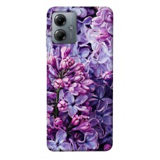 TPU чохол Demsky Violet blossoms для Motorola Moto G14