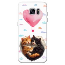 TPU чехол Demsky Animals love 3 для Samsung G935F Galaxy S7 Edge