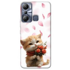 TPU чохол Demsky Animals love 2 для Infinix Hot 20i