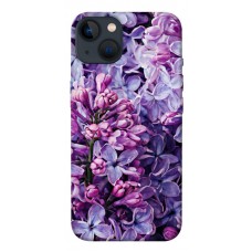 TPU чохол Demsky Violet blossoms для Apple iPhone 13 (6.1")