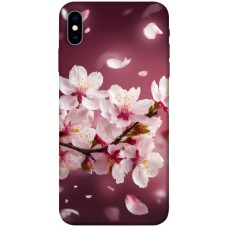 TPU чехол Demsky Sakura для Apple iPhone X (5.8")