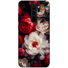 TPU чехол Demsky Velvet roses для Xiaomi Redmi Note 8 Pro