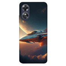 TPU чехол Demsky Spaceship для Oppo A17