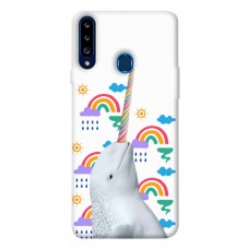 TPU чехол Demsky Fantasy Fauna 5 для Samsung Galaxy A20s