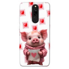 TPU чохол Demsky Animals love 6 для Xiaomi Redmi 8