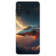 TPU чехол Demsky Spaceship для Samsung Galaxy A21