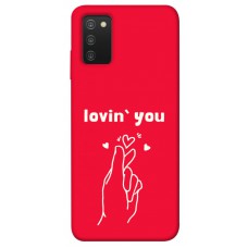 TPU чехол Demsky Loving you для Samsung Galaxy A03s