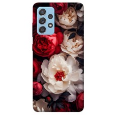 TPU чехол Demsky Velvet roses для Samsung Galaxy A52 4G / A52 5G