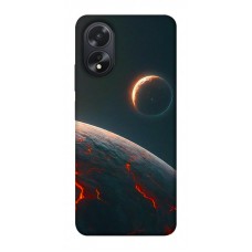 TPU чехол Demsky Lava planet для Oppo A38