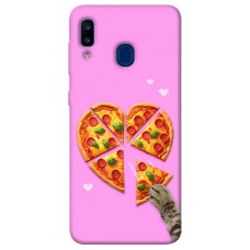 TPU чохол Demsky Pizza Love для Samsung Galaxy A20 / A30