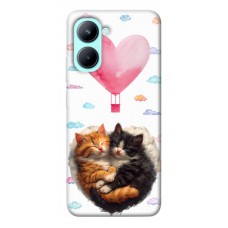 TPU чохол Demsky Animals love 3 для Realme C33