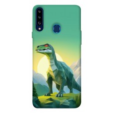 TPU чехол Demsky Динозавр для Samsung Galaxy A20s