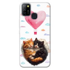 TPU чохол Demsky Animals love 3 для Infinix Hot 10 Lite