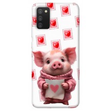 TPU чохол Demsky Animals love 6 для Samsung Galaxy A02s