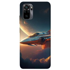 TPU чохол Demsky Spaceship для Xiaomi Redmi Note 10 / Note 10s