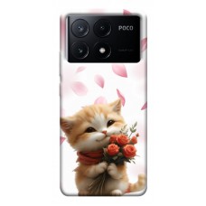 TPU чехол Demsky Animals love 2 для Xiaomi Poco X6