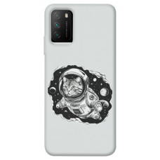 TPU чохол Demsky Кіт космонавт для Xiaomi Poco M3