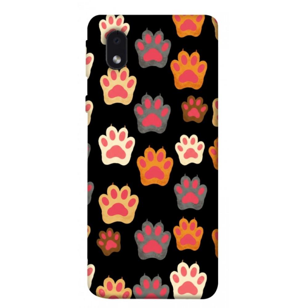 TPU чохол Demsky Colorful Paws для Samsung Galaxy M01 Core / A01 Core