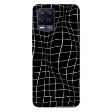 TPU чохол Demsky Warped grid для Realme 8