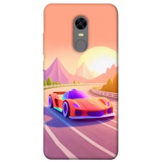 TPU чохол Demsky Машинка на заході сонця для Xiaomi Redmi 5 Plus / Redmi Note 5 (Single Camera)