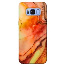 TPU чохол Demsky Червоний корал мармур для Samsung G950 Galaxy S8