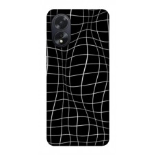 TPU чохол Demsky Warped grid для Oppo A38