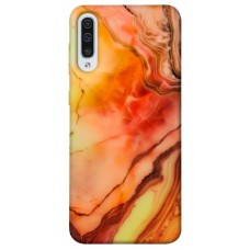 TPU чохол Demsky Червоний корал мармур для Samsung Galaxy A50 (A505F) / A50s / A30s