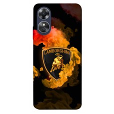 TPU чохол Demsky Lamborghini logo для Oppo A17