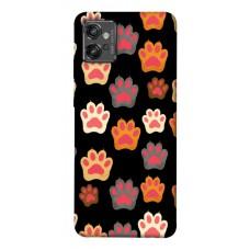 TPU чохол Demsky Colorful Paws для Motorola Moto G32