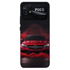 TPU чохол Demsky Red Mercedes для Xiaomi Poco C40