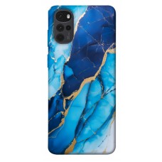 TPU чохол Demsky Blue marble для Motorola Moto G22