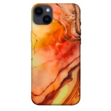 TPU чохол Demsky Червоний корал мармур для Apple iPhone 14 Plus (6.7")