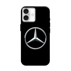 TPU чохол Demsky Mercedes logo для Apple iPhone 16 (6.1")